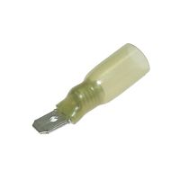 Клемма ножевая изолированная M-типа (розетка) RUICHI MDD 5.5-250 мм, HST, жёлтая | код 108177 | Ruichi