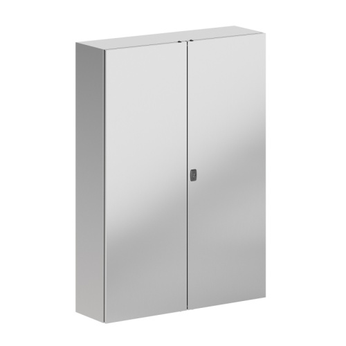 Корпус навесной STH с М/П двухдверный из нержавеющей cтали AISI316 ВxШxГ 1400x1000x300 мм, с фланцем, IP55 | код R5STH1413F-316 | DKC Корпус навесной STH с М/П двухдверный из нержавеющей cтали AISI316 ВxШxГ 1400x1000x300 мм, с фланцем, IP55 | код R5STH1413F-316 | DKC