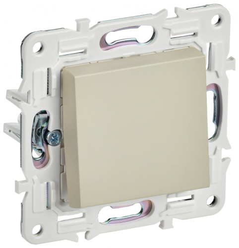 SKANDY Выключ. 1-кл. 10А SK-V01B беж. IEK | код SK-V10-0-10-K10 | IEK