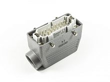 EBM16FU10 Вилка, боковой ввод, 16 полюсов, 16А | код EBM16FU10 | EMAS