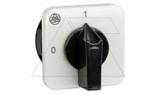 Переключатель BS 16 08 U, 4P, 20A, тип 0-1 (90°), 4NO на 1, 7.5kW(400VAC по АС-23), на дверь, фронт IP40 | код EAC605983R | Rade Koncar