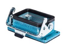 Открытое основание взрывозащищенного разъема REVOS Ex, Size 6, без защитной крышки, с одной металлической защелкой, с уплотнителем, материал корпуса: цинковый сплав | код 70.320.0628.9 | Wieland