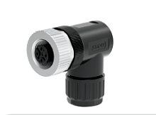 M12A04Z-FAARAUB Гнездовой угловой, код A, под каб диам. 6.0-8.0мм, неэкран, 4конт, 4A-250/250В , шт | код M12A04Z-FAARAUB | SUPU