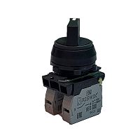 Переключатель Briswik ПЕ 061/4м черный 1но+0нз Ручка с фикс 2-поз IP66 УХЛ2 10А | код aZ-VB-6Ai-0111 | Briswik