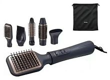 Фен-щетка Philips BHA530/00 1000Вт черный | код 1921227 | PHILIPS