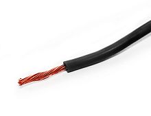 Провод ПуГВнг(А)-LS 1х6.0 ГОСТ (бухта 100м) черный | код SQ0124-0848 | РЭМЗ ТМ