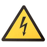 Знак молния (85х85х85мм 1шт) | код. an-1-03-2 | EKF