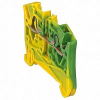Пружинная клемма для заземления Viking 5 4мм?, желто-зеленый, 037270 | код. 037270 | Legrand