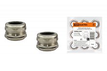 Кабельный ввод-сальник латунный М 63 (У668) IP68 TDM | код SQ0806-0305 | TDM