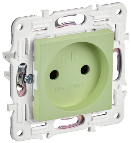 SKANDY Роз. без з/к/ш 10А SK-R02M мятн. IEK | код SK-R10-10-K06 | IEK