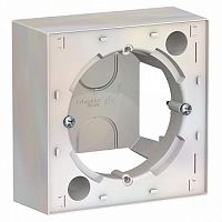 ATLASDESIGN коробка для наружного монтажа, жемчуг |  код. ATN000400 |  Schneider Electric