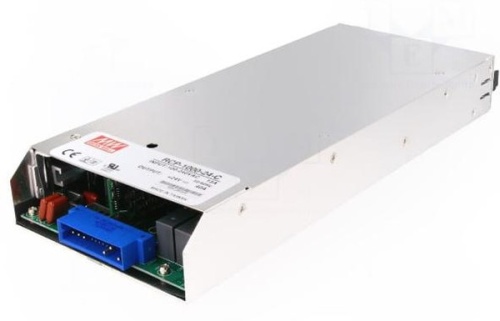 Источник питания AC-DC, 960Вт, вход 90...264В AC 47...63Гц/127...370В DC, выход 24В/40А рег, выхода 23,2...24,8В, изоляция 3000В AC, в кожухе 295х127х41мм, -20...+60С, шина I2C | код RCP-1000-24-C | MeanWell Источник питания AC-DC, 960Вт, вход 90...264В AC 47...63Гц/127...370В DC, выход 24В/40А рег, выхода 23,2...24,8В, изоляция 3000В AC, в кожухе 295х127х41мм, -20...+60С, шина I2C | код RCP-1000-24-C | MeanWell