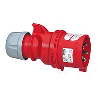 Вилка с переключателем фаз - P17 Tempra Pro - IP 44 - 380/415 В~ - 16 A - 3К+Н+З | код 057441 | Legrand