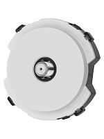 Розетка TV/SAT оконечная белая, Байкал TDM | код SQ1819-0020 | TDM