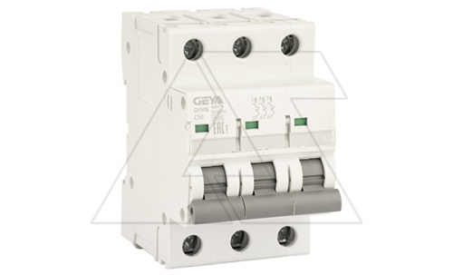 Авт. выключатель GYM8-3P-50C, 3P, 50A, хар-ка C, 4,5kA, 3M, без подкл. AU8, AL8. | код GYM83P50C_0 | GEYA Авт. выключатель GYM8-3P-50C, 3P, 50A, хар-ка C, 4,5kA, 3M, без подкл. AU8, AL8. | код GYM83P50C_0 | GEYA