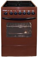 Плита Электрическая Лысьва EF4005MK00 коричневый стеклокерамика (без крышки) | код 1512360 | ЛЫСЬВА