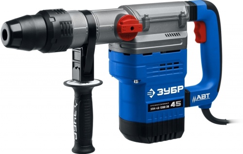 Перфоратор Зубр ЗПМ-45-1350 ЭВ патрон:SDS-max уд.:12.5Дж 1350Вт (кейс в комплекте) | код 1907493 | ЗУБР