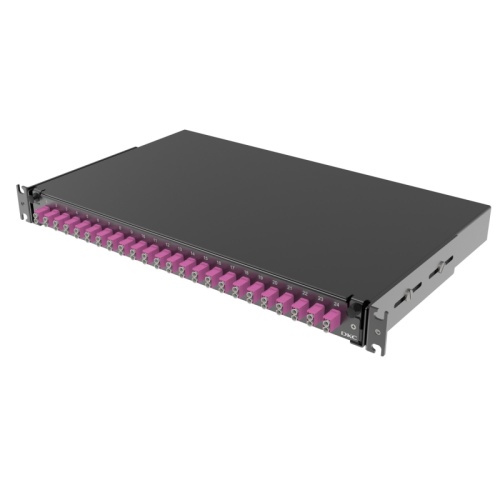 Оптическая полка выдвижная 1U с адатерами 24 х duplex LC ОМ4 в комплекте с лицевой панелью, пигтейлами, сплайс-кассет(ой/ами) и гиль | код RNFP54DLCU24 | DKC Оптическая полка выдвижная 1U с адатерами 24 х duplex LC ОМ4 в комплекте с лицевой панелью, пигтейлами, сплайс-кассет(ой/ами) и гиль | код RNFP54DLCU24 | DKC
