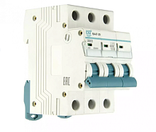 Автоматический выключатель ВА 47-29_3 полюса 4А ток к.з. 4.5кА хар-ка С ESQ | код 14.03.01.000041 | ESQ