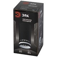 Светильник настенно-потолочный спот OL50 BK MR16 GU10 IP20 черный | код Б0059803 | ЭРА