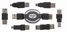 Набор USB 6 переходников + удлинитель (тип3) REXANT | код 18-1203 | REXANT