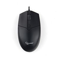 Мышь Gembird MOP-500H с подогревом, USB, черный, 2кн.+колесо-кнопка+DPI, 2400DPI, кабель 1.5м | код MOP-500H | Gembird