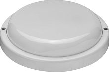 Светильник светодиодный 90 587 OBL-R4-10-4K-WH-IP65-LED-SNRV с оптико-акустическим датчиком ОНЛАЙТ 90587