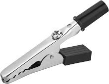 Зажим "крокодил" 5А 80 853 OAC-5A-55-B25 черн. | код 80853 | ОНЛАЙТ