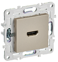 SKANDY Роз. HDMI SK-H01Sh шамп. IEK | код SK-H10-K37 | IEK