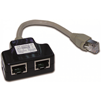 Y-адаптер, 2 параллельных порта, экранированный | код TWT-Y-BRIDGE-S | TWT