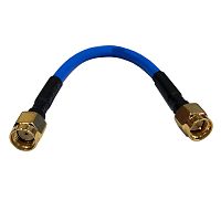 Разъём высокочастотный RUICHI SMA RP - RG402- SMA P 130 мм, длина 13 см | код 110135 | Ruichi