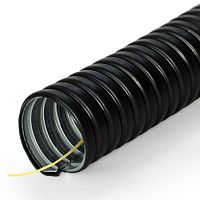 Металлорукав в ПВХ изоляции Р3-ЦП-НГ-10 с/з (100м/уп) Промрукав | код PR04.0113 | ПРОМРУКАВ