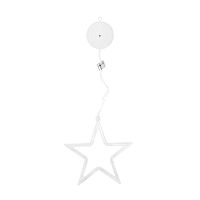 Фигурка светодиодная "Звезда 5-конечная" LGB-007 на подвесе с присоской Camelion 16141