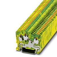 Клемма защитного провода PTS 2,5-TWIN-PE | код 3211935 | PHOENIX CONTACT