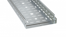 Лоток перфорированный 50x600х4000, 1,5 мм, горячеоцинкованный | код SPM40560HDZ | DKC