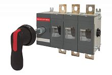 Рубильник ВНК-43-2 3П 1600А с выносной фронтальной ручкой управления и переходником 280 мм TDM | код SQ0744-0220 | TDM