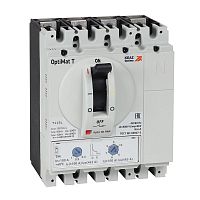 Выключатель автоматический с блоком защиты от токов утечки OptiMat T125H-RCA TM 63A 4P | код 357047 | КЭАЗ