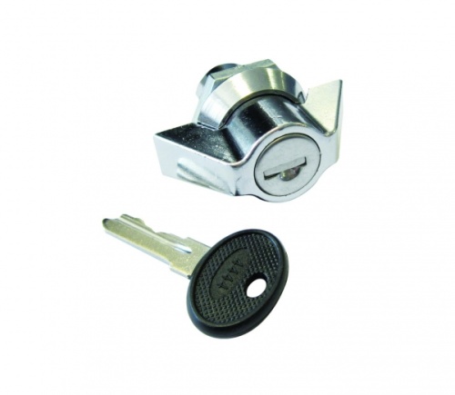 Замок цинковый с цилиндром и поворотной ручкой ПРОВЕНТО | код LC 1C.ZH | ПРОВЕНТО