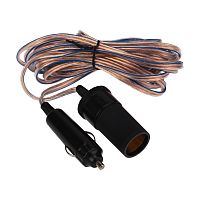 Удлинитель автоприкуривателя штекер-гнездо 5 м REXANT | код 16-0220 | REXANT