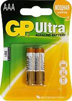 Батарея GP Ultra Alkaline 24AU LR03 AAA (2шт) | код 558935 | GP