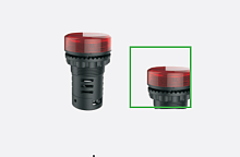 TS2011-3BB10 Индикатор TS2, тип F2, AC/DC 12V, крас., шт | код TS2011-3BB10 | SUPU