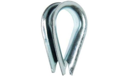 Коуш DIN6899 5мм оцинкованный | код DIN6899-5 | Крепдил Коуш DIN6899 5мм оцинкованный | код DIN6899-5 | Крепдил