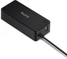 Блок питания Buro BUM-0220B65 автоматический 65W 18.5V-20V 11-connectors 3.25A 1xUSB 2.4A от бытовой электросети LED индикатор | код 484580 | BURO