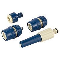 Комплект для полива (наконечник, штуцер, коннектор, GAKP12-095 ЕСО | код Б0017858 | ЭРА