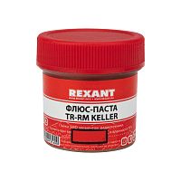 Флюс для пайки REXANT, паста TR-RM KELLER, 20 мл, банка | код 09-3690 | REXANT