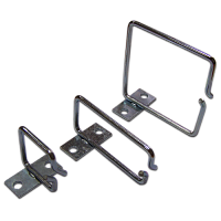 Металлическая скоба-органайзер для установки на 19 профиль, 80х40 мм | код TWT-RING-M80x40 | TWT