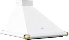 Вытяжка каминная Elikor Сатурн 50П-180-В1Л белый/золотистый управление: ползунковое (1 мотор) | код 1916329 | ELIKOR