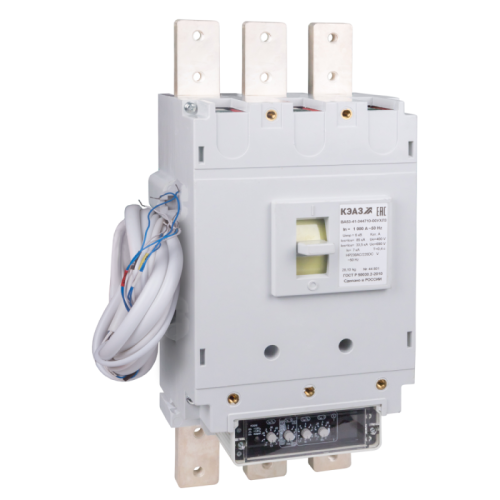 Силовой автоматический выключатель ВА52-41-821810-1000А-2400-440DC-НР400AC-УХЛ3 (техпредписание) | код 293319 | КЭАЗ Силовой автоматический выключатель ВА52-41-821810-1000А-2400-440DC-НР400AC-УХЛ3 (техпредписание) | код 293319 | КЭАЗ