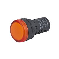 Индикатор ND16-22DS/2C оранжевый, компактный, встр. резистор, IP65 АС/DC24В (R) (CHINT) | код 828117 | CHINT