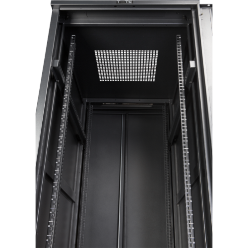 Шкаф серверный 19 Business, 47U 600x1000, без дверей, с боковыми стенками, черный | код TWT-CBB-47U-6x10-00 | TWT